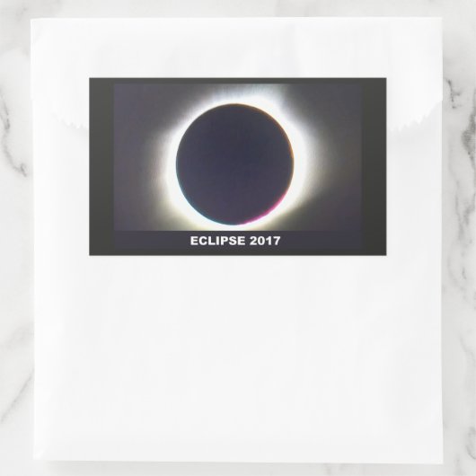 Totale zonsverduistering 2017 Stickers (Tas)