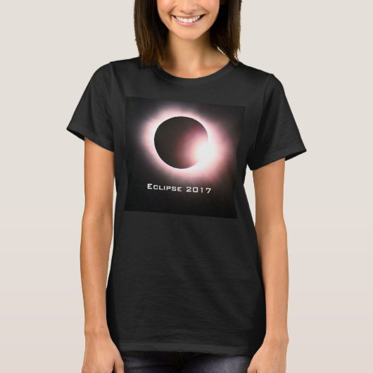 Totale Zonsverduistering 2017 T-shirt (Voorkant)
