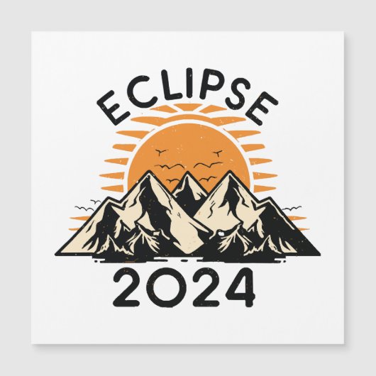 Totale Zonsverduistering 2024 (Voorkant)