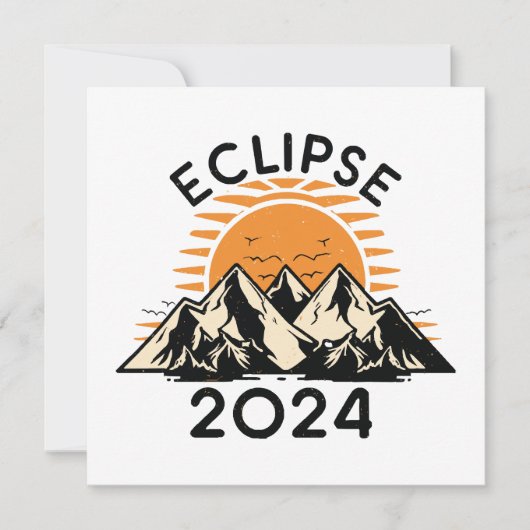 Totale Zonsverduistering 2024 (Voorkant)