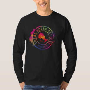 Totale Zonsverduistering 2024 Canada Ontario Kings T-shirt