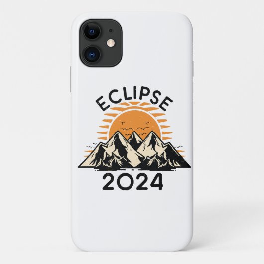 Totale Zonsverduistering 2024 Case-Mate iPhone Case (Achterkant)