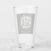 Totale Zonsverduistering 2024 Daar gaat de Zon Glas (Achterkant)