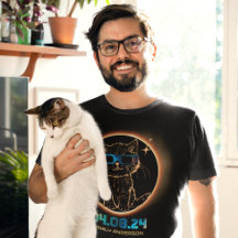 Totale Zonsverduistering 2024 Kat Zonnebril