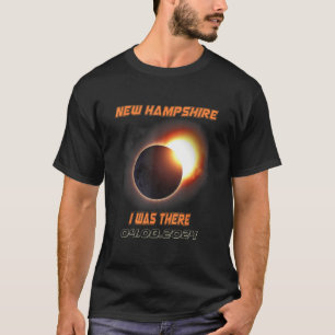 Totale Zonsverduistering 2024 New Hampshire 1 T-shirt