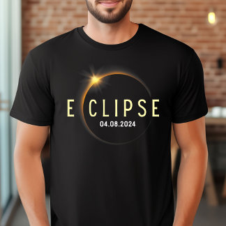 Totale Zonsverduistering 2024 Pad van Totaliteit 8 T-shirt