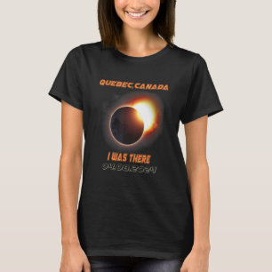 Totale Zonsverduistering 2024 Quebec Canada 1 T-shirt