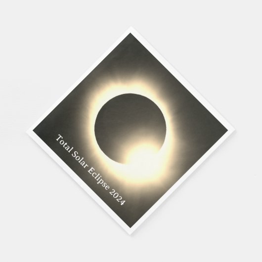 Totale zonsverduistering 2024 servet (Hoek)