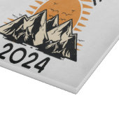 Totale Zonsverduistering 2024 Snijplank (Hoek)