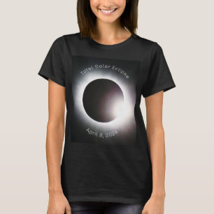 Totale zonsverduistering 2024 t-shirt