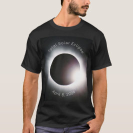 Totale zonsverduistering 2024 t-shirt