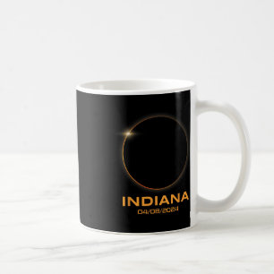Totale Zonsverduistering 2024 Totaal Indiana Koffiemok