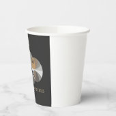 Totale Zonsverduistering 2025 minimalistisch Papieren Bekers (Links)