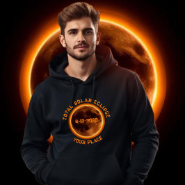 Totale Zonsverduistering 2026 Hoodie