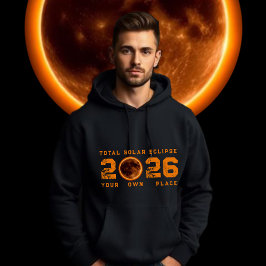 Totale Zonsverduistering 2026 Hoodie