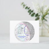 Totale Zonsverduistering 2026 Kaart (Staand voorkant)