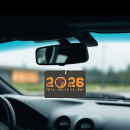Totale Zonsverduistering 2026 Luchtverfrisser