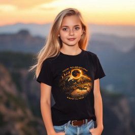 Totale Zonsverduistering 2026-Pad van Totaliteit T-shirt