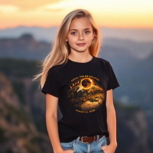 Totale Zonsverduistering 2026-Pad van Totaliteit T-shirt