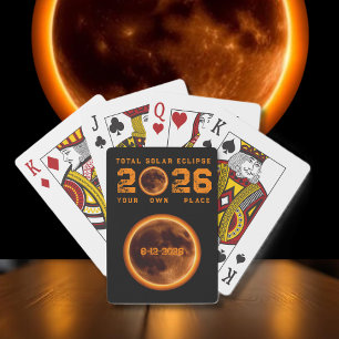 Totale Zonsverduistering 2026 Pokerkaarten