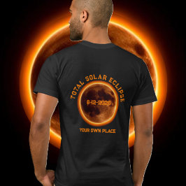 Totale Zonsverduistering 2026 T-shirt