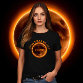 Totale Zonsverduistering 2026 T-shirt