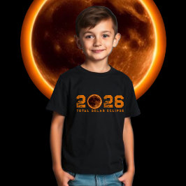 Totale Zonsverduistering 2026 T-shirt