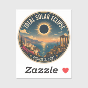Totale Zonsverduistering 2027  Sticker
