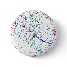 Totale Zonsverduistering 2045 Global Path