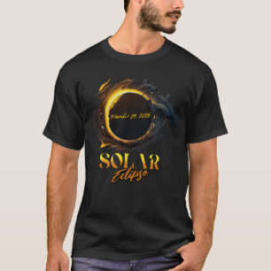 Totale Zonsverduistering 29 maart 2025 Herdenking  T-shirt