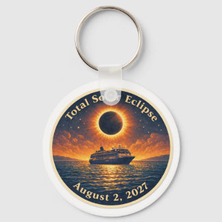 Totale zonsverduistering 2 augustus 2027 cruisesch sleutelhanger