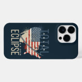 TOTALE ZONSVERDUISTERING 4.8.2023 VERENIGDE STATEN iPhone HOESJE (Achterkant horizontaal)