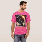Totale Zonsverduistering 8 april 2024 America Wild T-shirt (Voorkant volledig)
