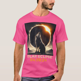 Totale Zonsverduistering 8 april 2024 America Wild T-shirt