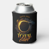 Totale Zonsverduistering 8 april 2024 Herdenking Blikjeskoeler (Blikje Achterkant)