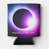 Totale zonsverduistering 8 april 2024 maanzon blikjeskoeler (Voorkant)