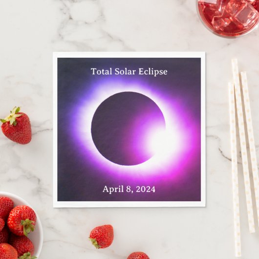 Totale zonsverduistering 8 april 2024 servet (Insitu)