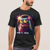 Totale Zonsverduistering April 8 2024 Amerika T-shirt (Voorkant)