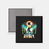 Totale Zonsverduistering April 8 Zonsverduistering Magneet (Voorkant / Achterkant)