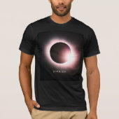 Totale zonsverduistering april 8th 2024 maan zon t-shirt (Voorkant)
