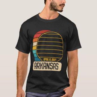 Totale Zonsverduistering Arkansas 28 april 2024 Zo T-shirt