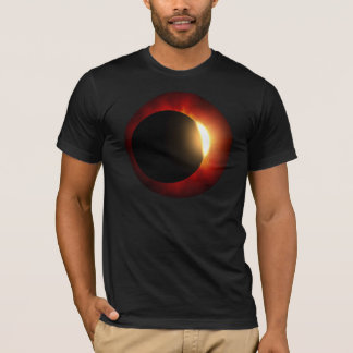 Totale Zonsverduistering Astronoom Vuur Ring T-shirt