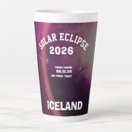 Totale zonsverduistering augustus 2026 tekst geper latte mok