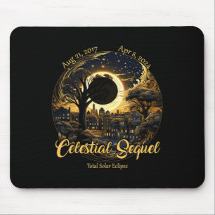 Totale Zonsverduistering Celestial Sequel 2017 Muismat