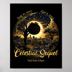 Totale Zonsverduistering Celestial Sequel 2017 Poster