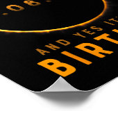 Totale zonsverduistering en ja, het is mijn verjaa poster (Hoek)