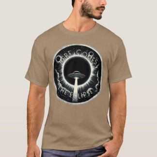 Totale Zonsverduistering Hier Komt De Verduisterin T-shirt