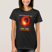 Totale Zonsverduistering I Was There Bouctouche NB T-shirt (Voorkant)