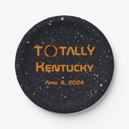 Totale zonsverduistering in Kentucky 2024 Papieren Bordje