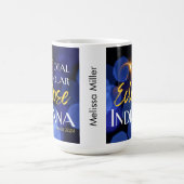 Totale Zonsverduistering Indiana 8 april 2024 Koffiemok (Center)